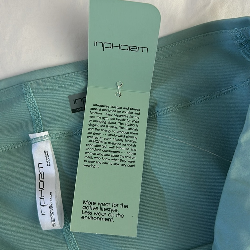 InPhorm Cool Mint Butterfly Classic tennis Ruffle Skirt Pickleball XL NWT - Picture 8 of 9